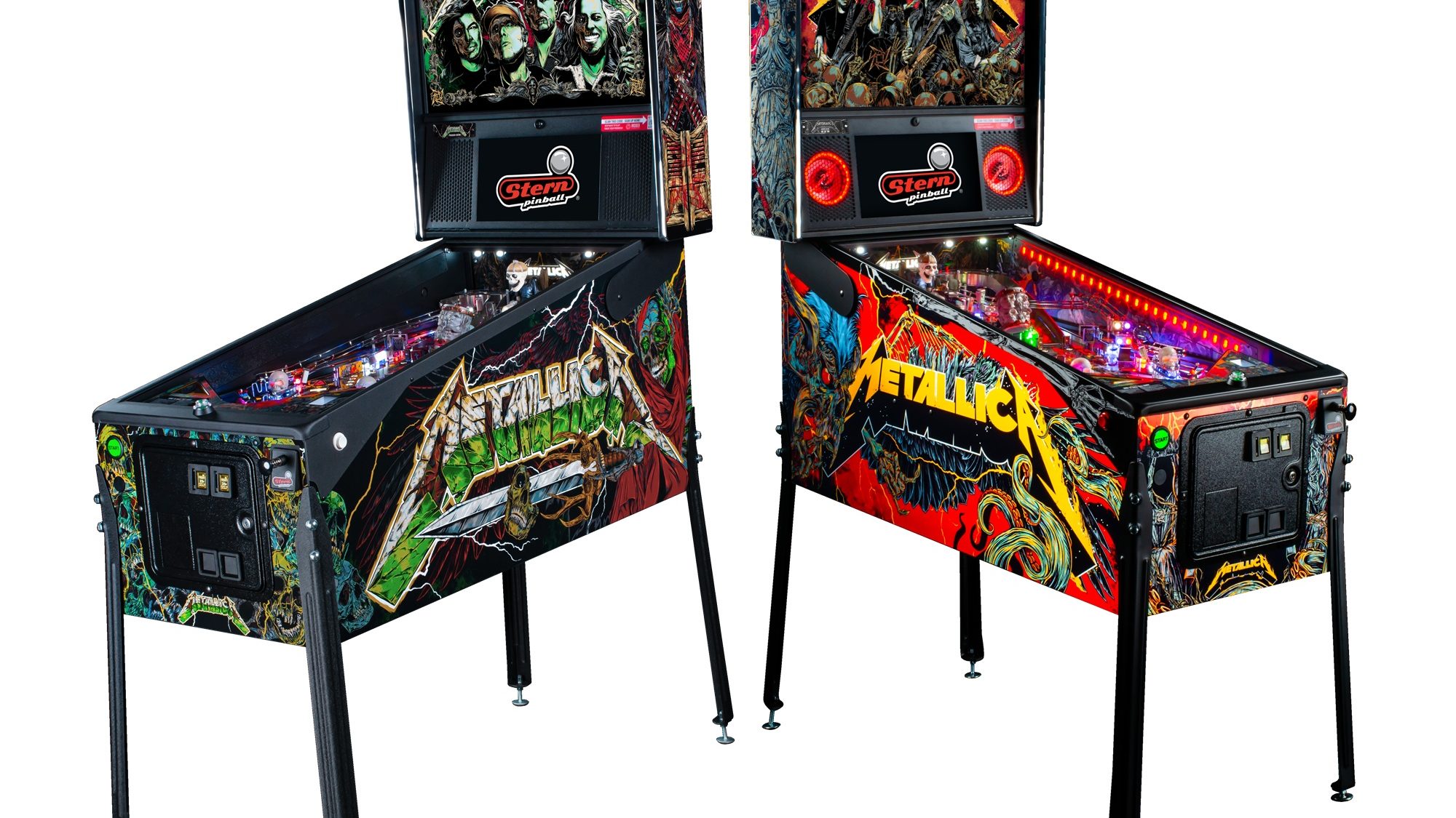 Stern Pinball Has Released the Metallica Remastered Pinball Table