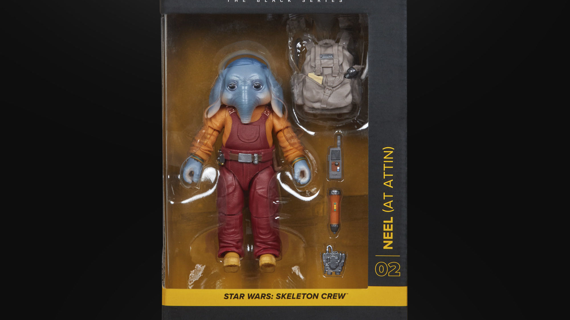 Star Wars Hasbro, The Black Series, Fern, action figure ispirata alla serie Skeleton Crew, da 15 cm