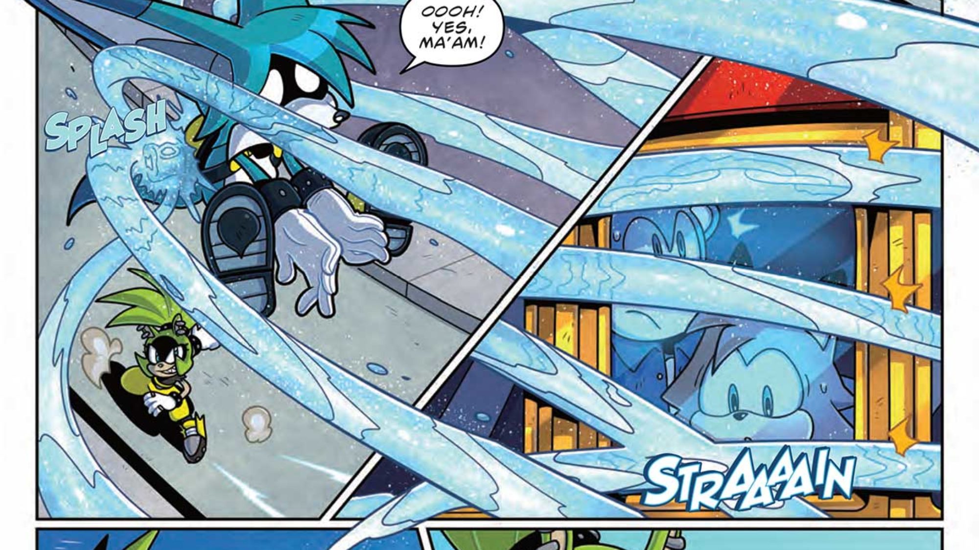 Sonic The Hedgehog Annual 2024 Preview: Spin-Dashing Around The World Sonic The Hedgehog Annual 2024 Preview: Spin-Dashing Around The World