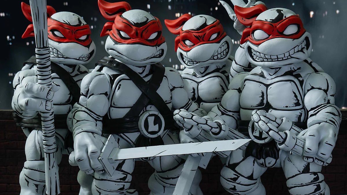 Mondo Debuts NYCC Exclusive TMNT Mirage Variant 4-Pack Set