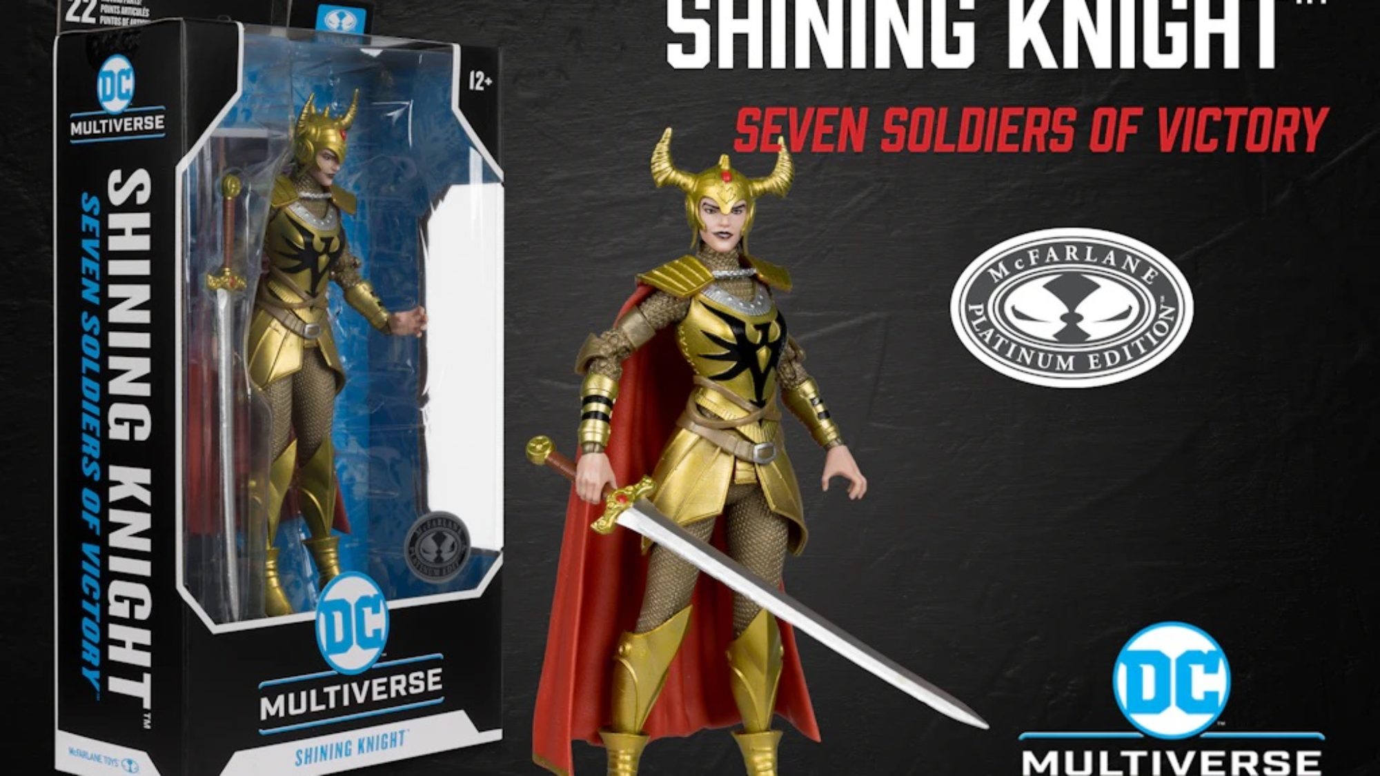 McFarlane Puts DC Comics Ystin, Shining Knight on a New Quest