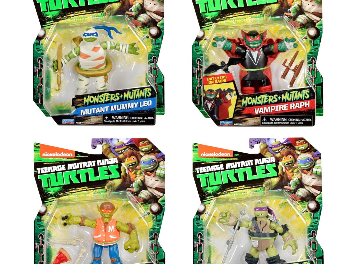 Playmates Debuts Teenage Mutant Ninja Turtles Monster Mutant 4-Pack