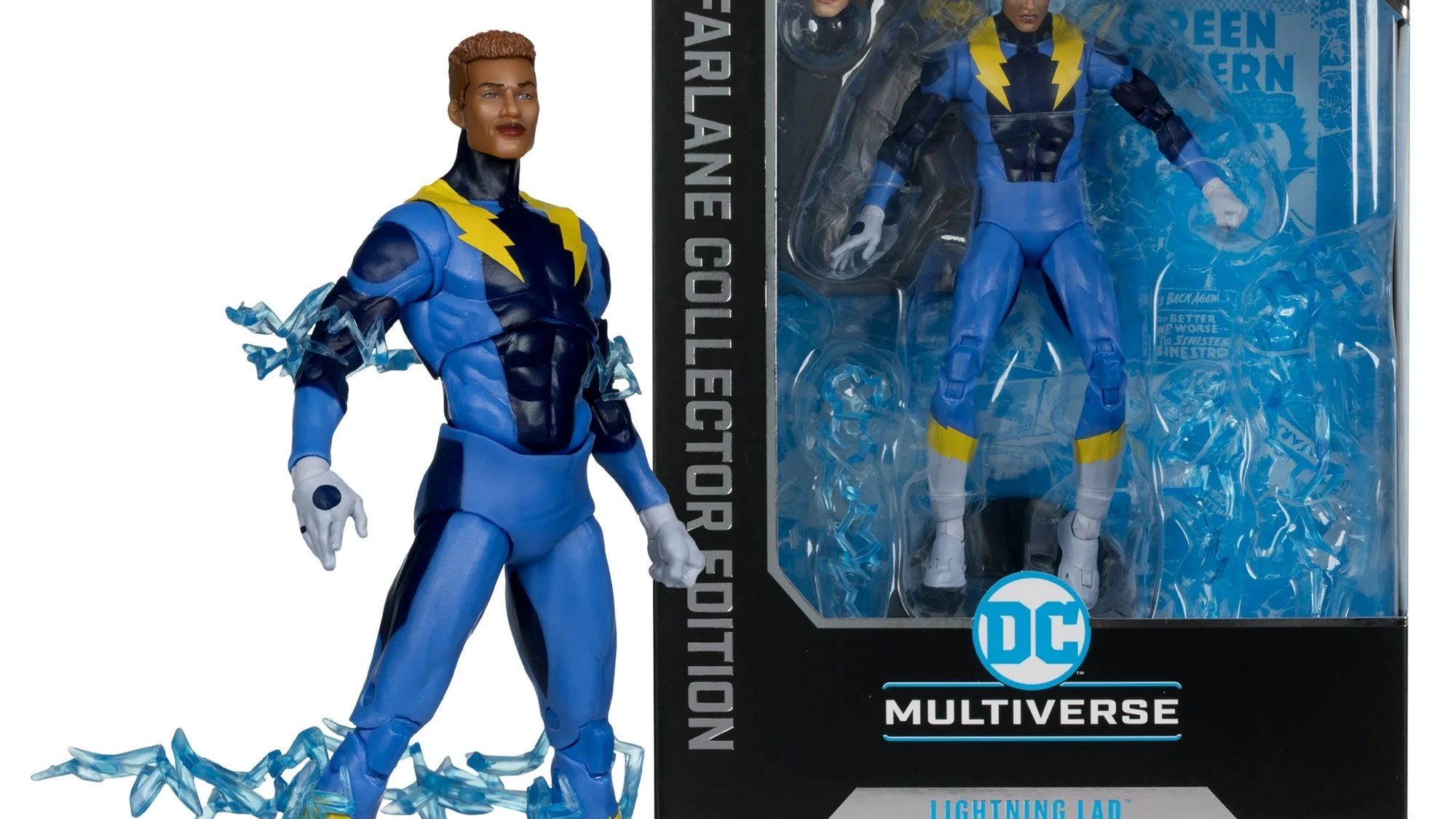 DC Comics Lighting Lad Arrives with New McFarlane Toys Exclusive