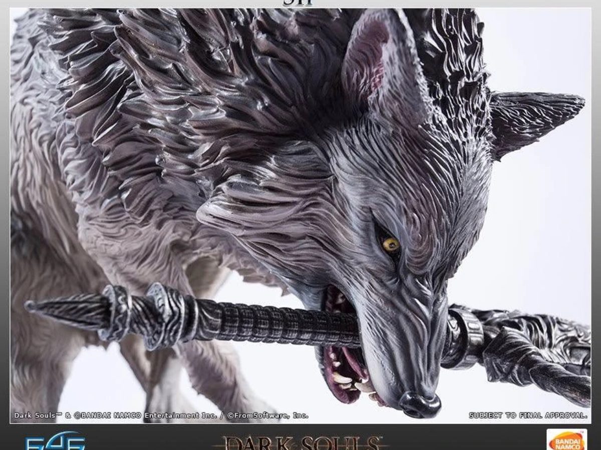 First 4 Figures Unveils New Dark Souls The Great Grey Wolf, Sif Statue