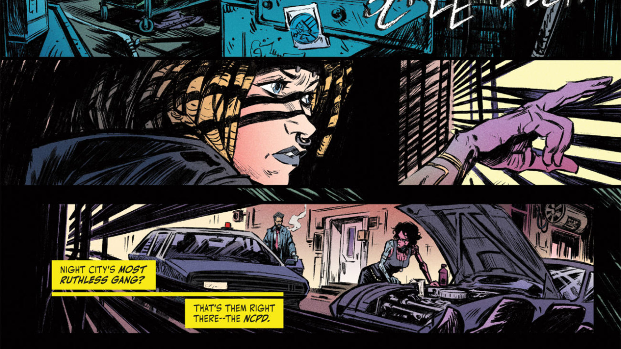 Cyberpunk 2077: Kickdown #4 Preview: Daddy Issues in Overdrive