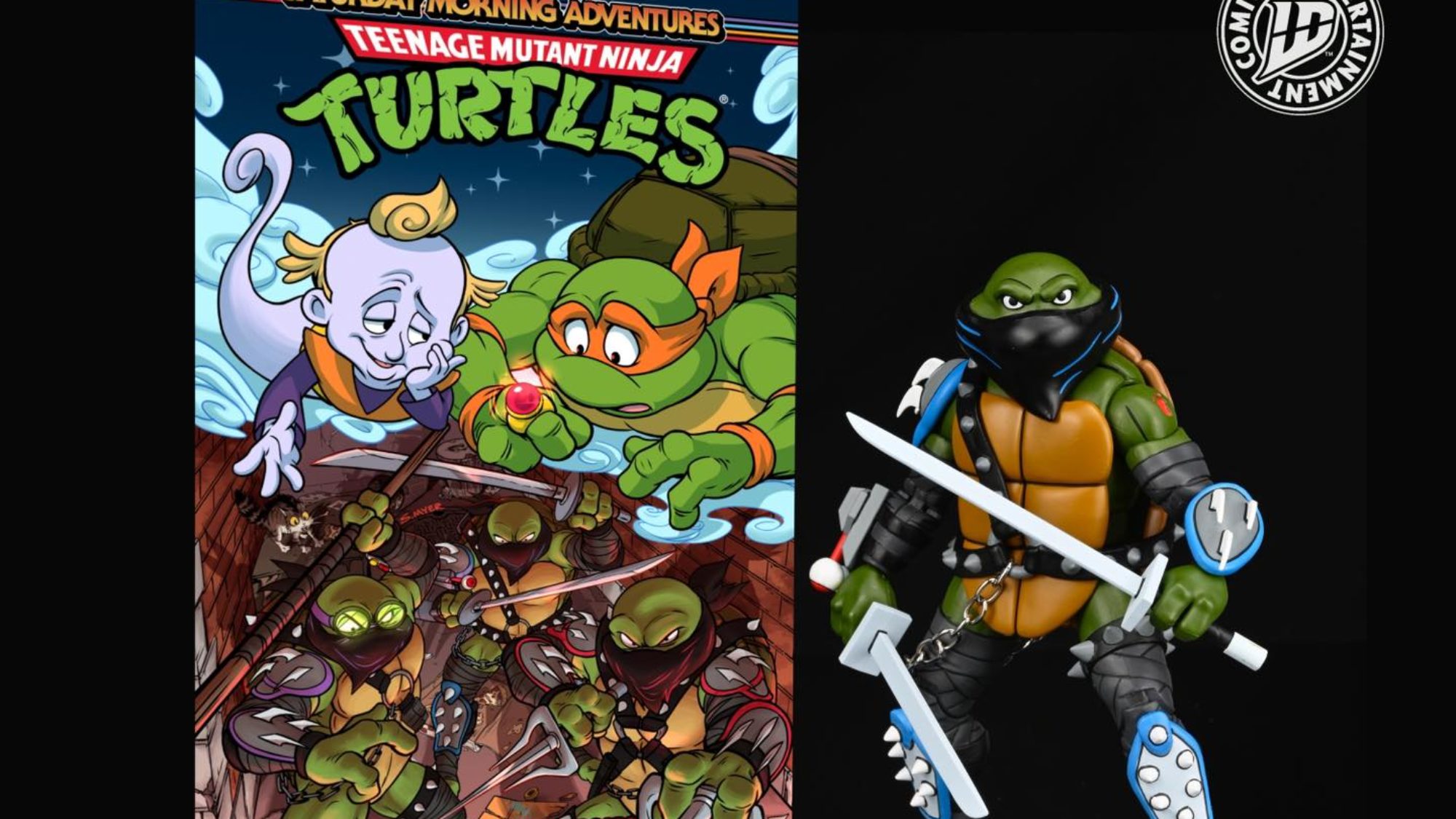 NECA Teases Upcoming TMNT: Saturday Morning Cartoons Dark Leo