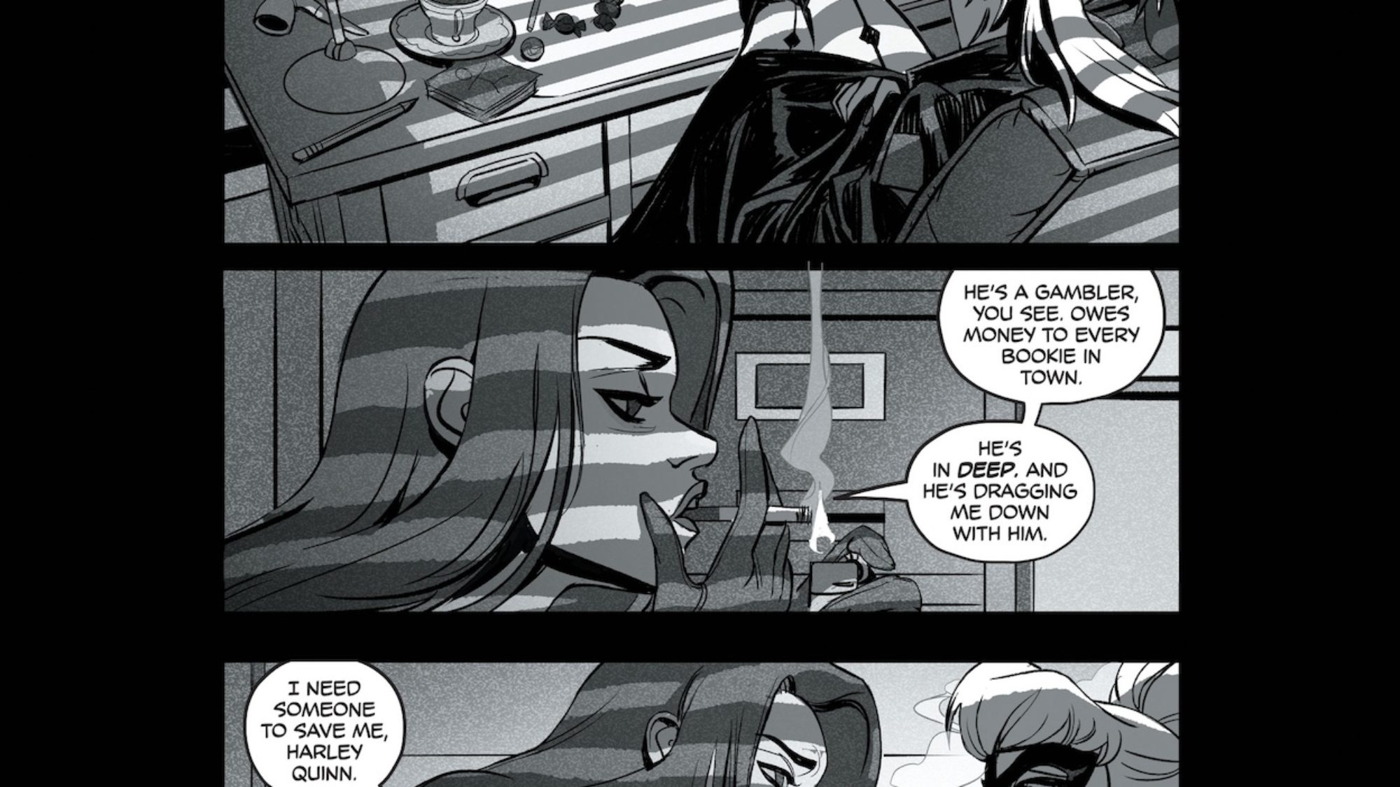 Harley Quinn #45 Preview: Art Critic or Anarchist?