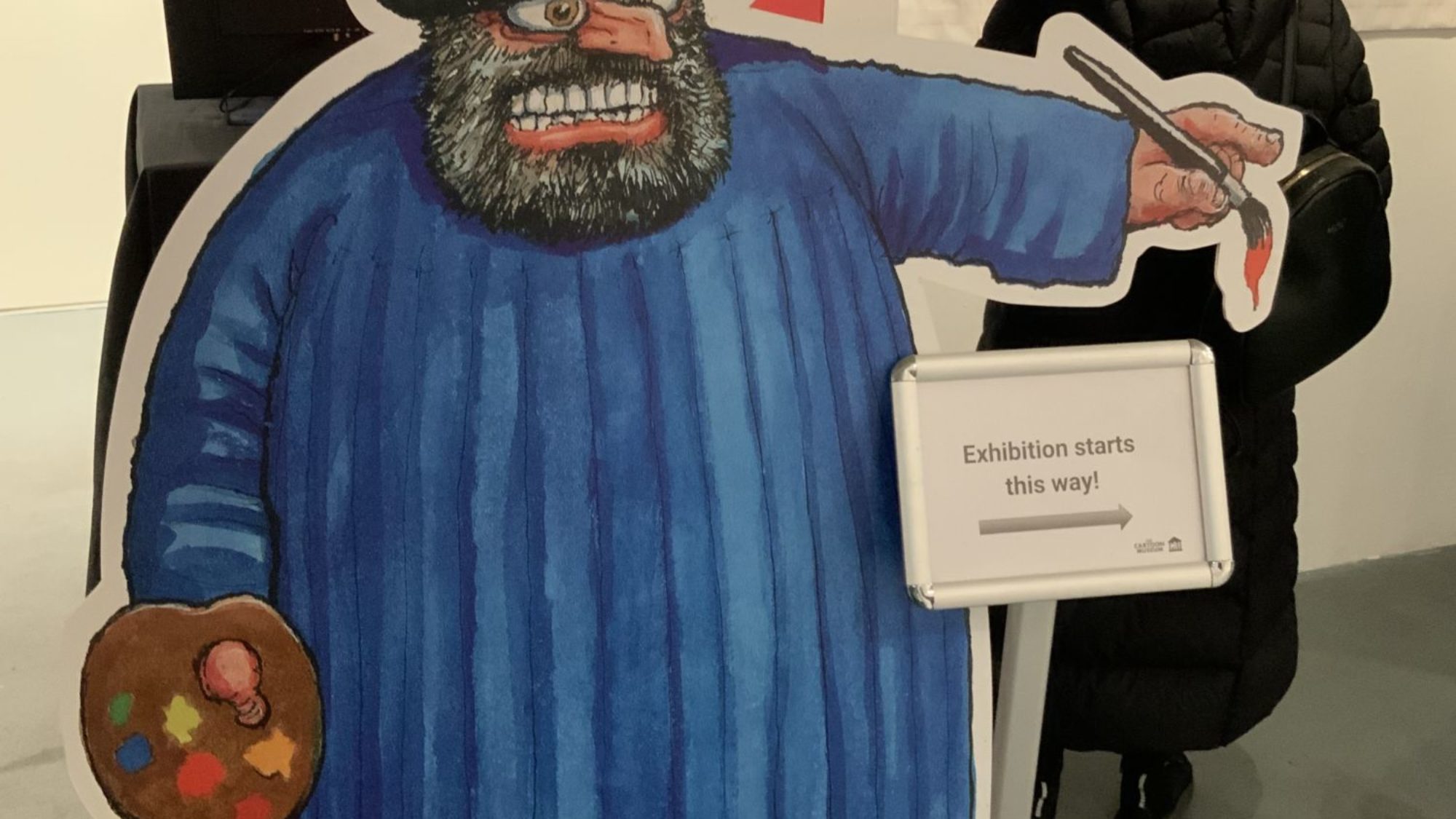 Steve Bell Launches Windsor Tapestry At Cartoon Museum (Video)