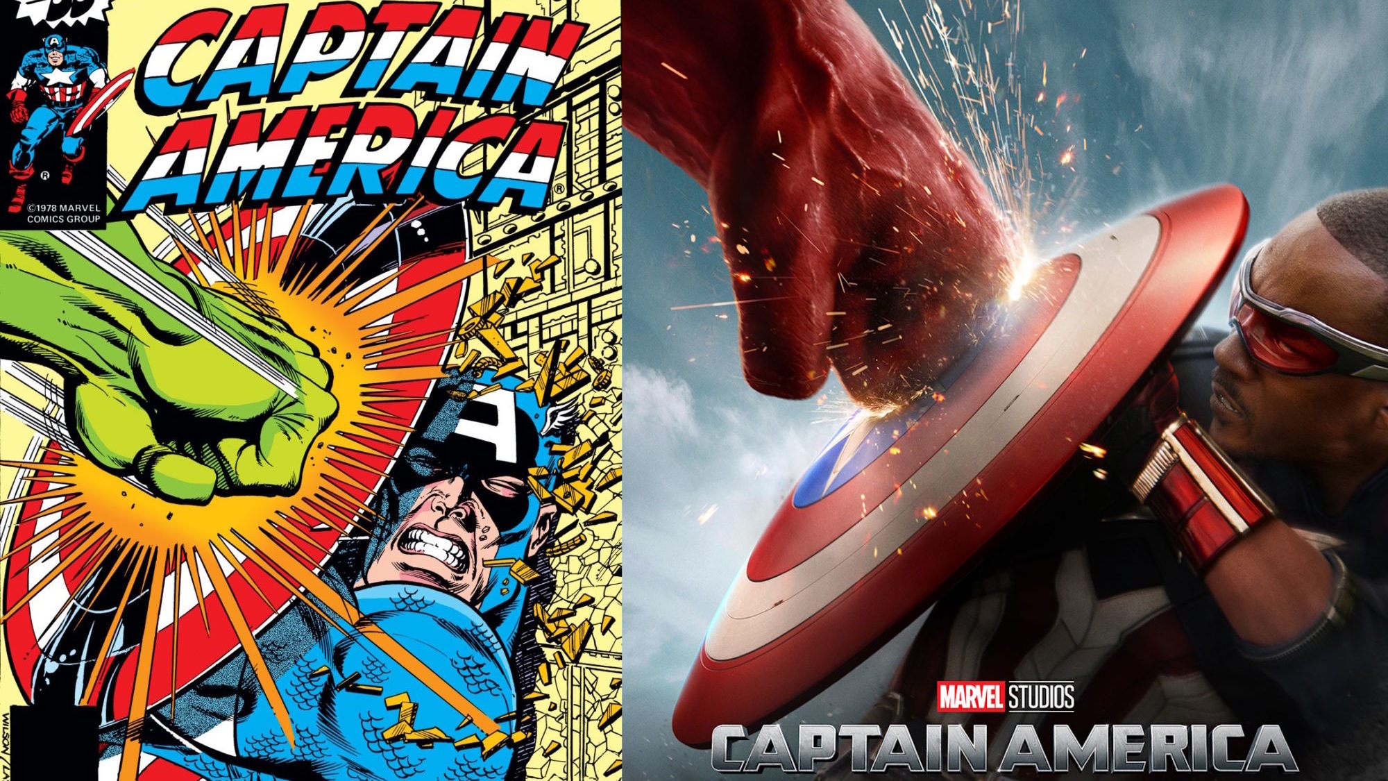 Bob Layton & Ron Wilson's Captain America Cover As Movie Poster