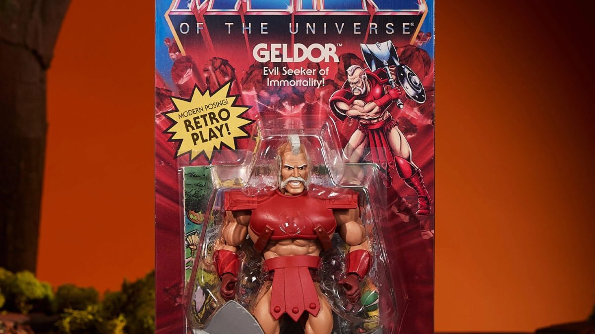 Masters of the Universe Origins Geldor Action Figure
