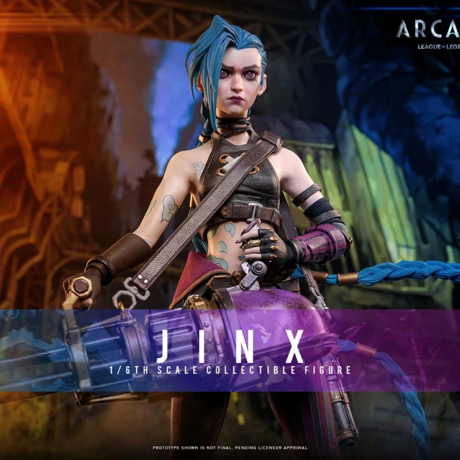 【海外限定版】HOTTOYS Arcane jinx ジンクス フィギュア Hot Toys 1/6 Jinx Action Figure