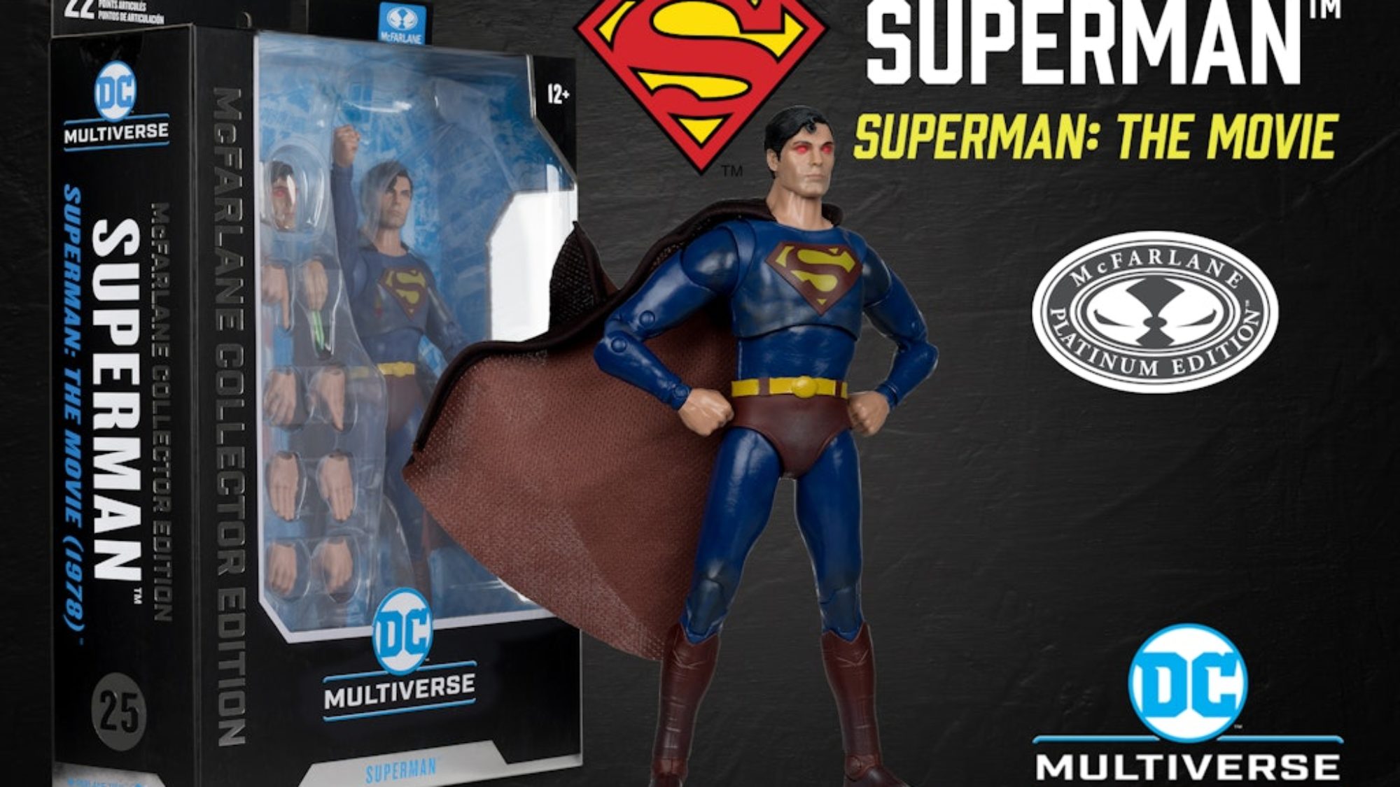 Superman III Lands At McFarlane Toys with Platinum Edition