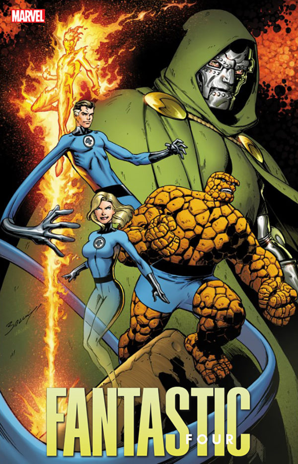 Cover image for FANTASTIC FOUR #27 MARK BAGLEY VARIANT