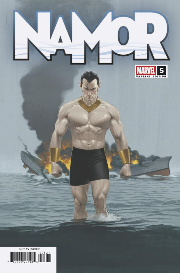 Cover image for NAMOR #5 MARC ASPINALL VARIANT