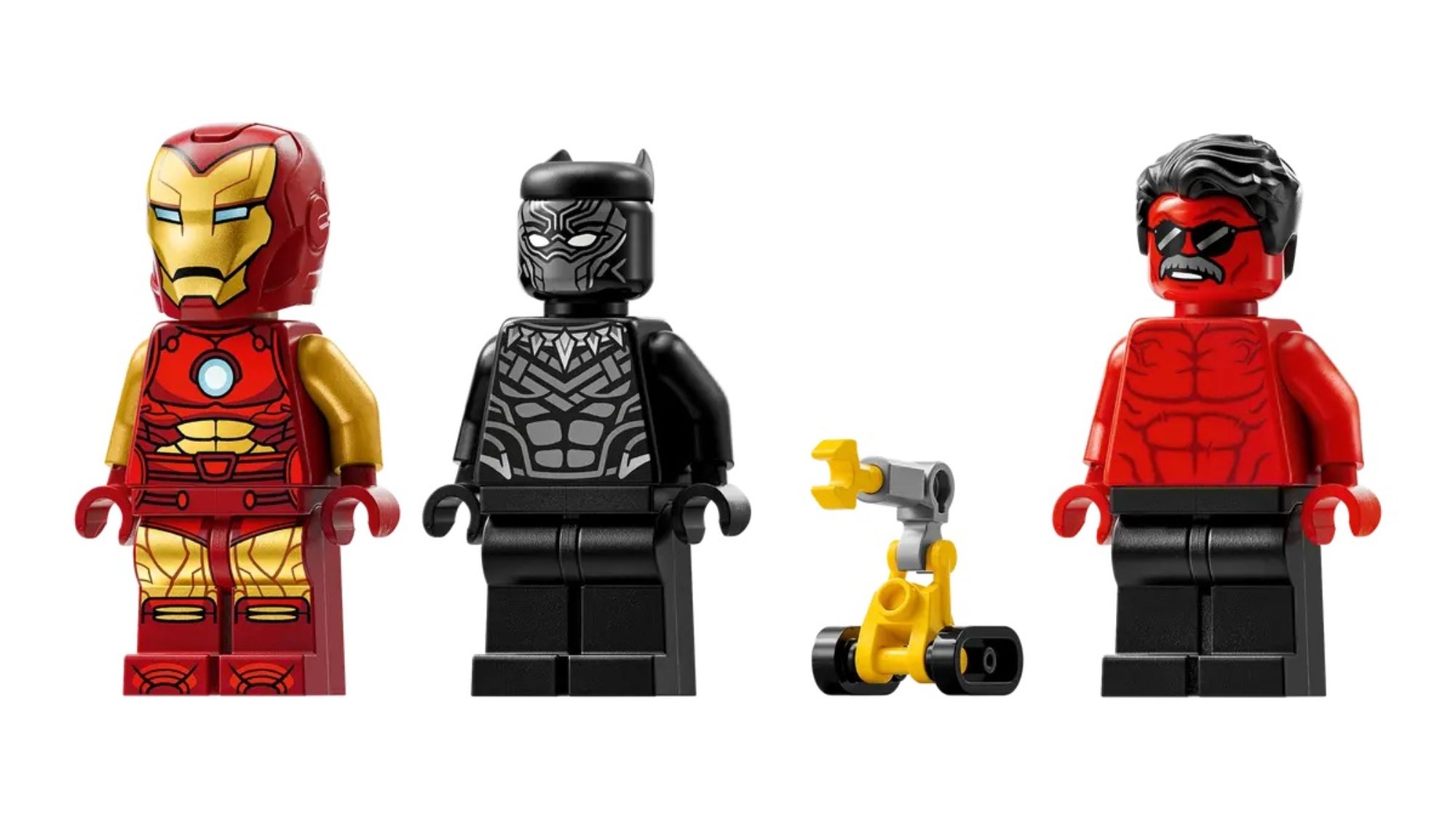 Lego iron man black online