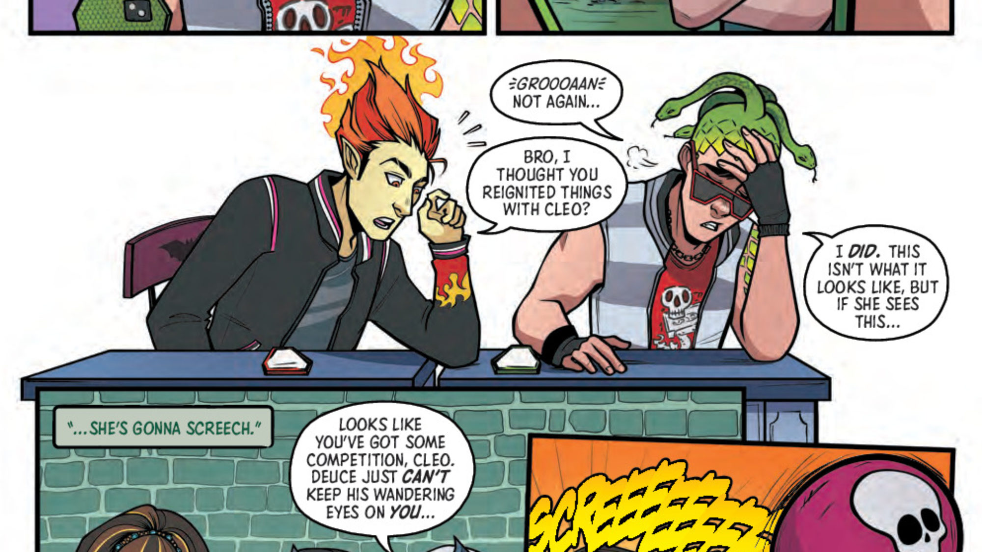 Monster High: New Scaremester #4 Preview: Gossip Ghoul Strikes