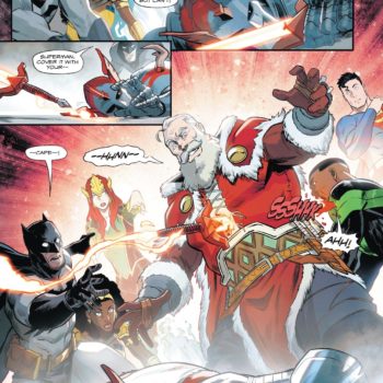 Interior preview page from Batman/Santa Claus: Silent Knight Returns #4