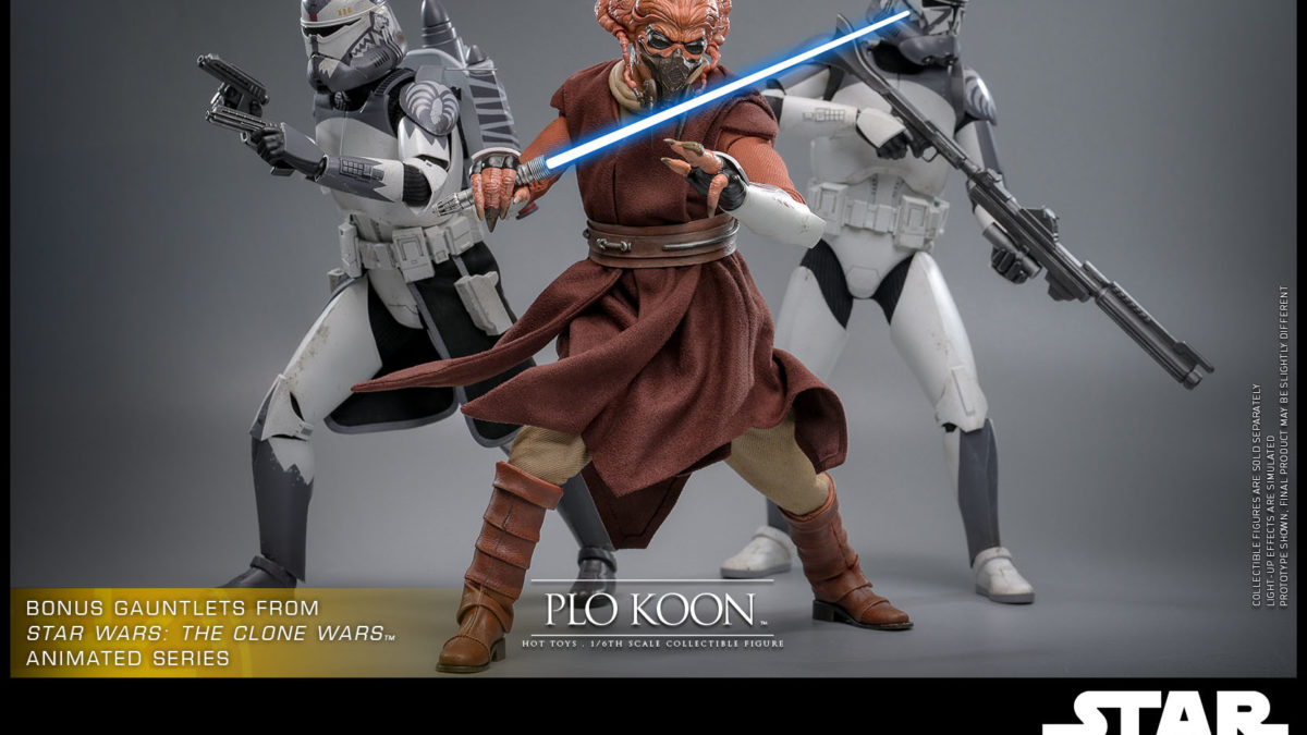 Plo Koon Enters the Fight with Hot Toys New Star Wars 1/6
