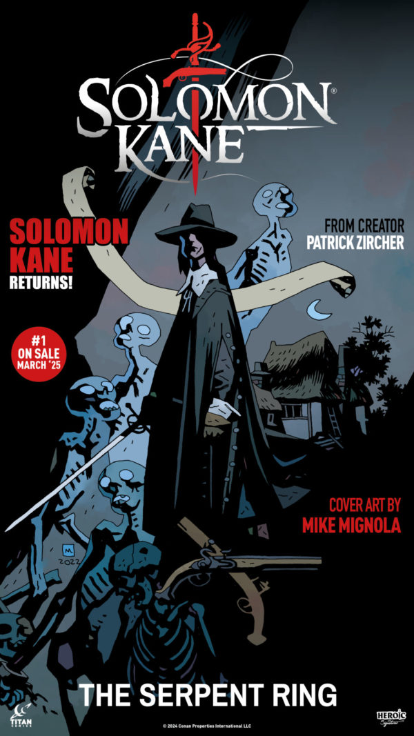 Patrick Zircher's Solomon Kane Leads Into 2025 Conan Event