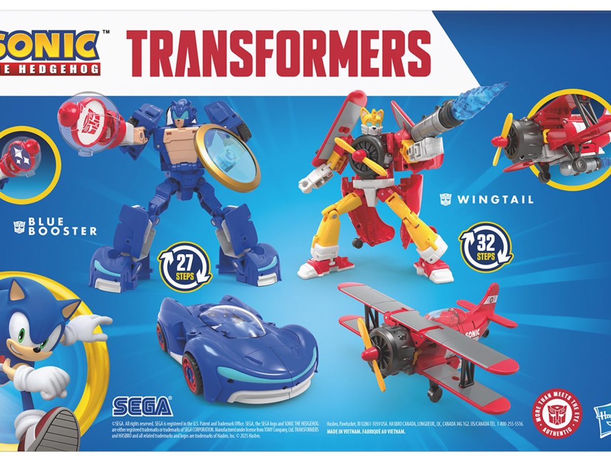 Hasbro Debuts New Sonic the Hedgehog x Transformers Collab Figures