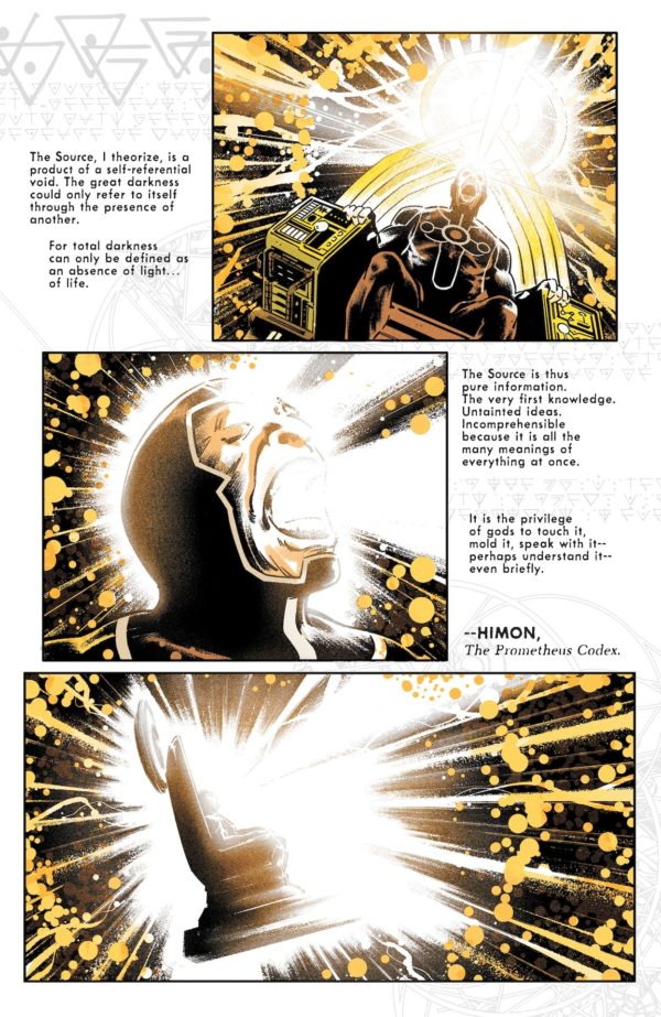 Interior preview page from New Gods #1