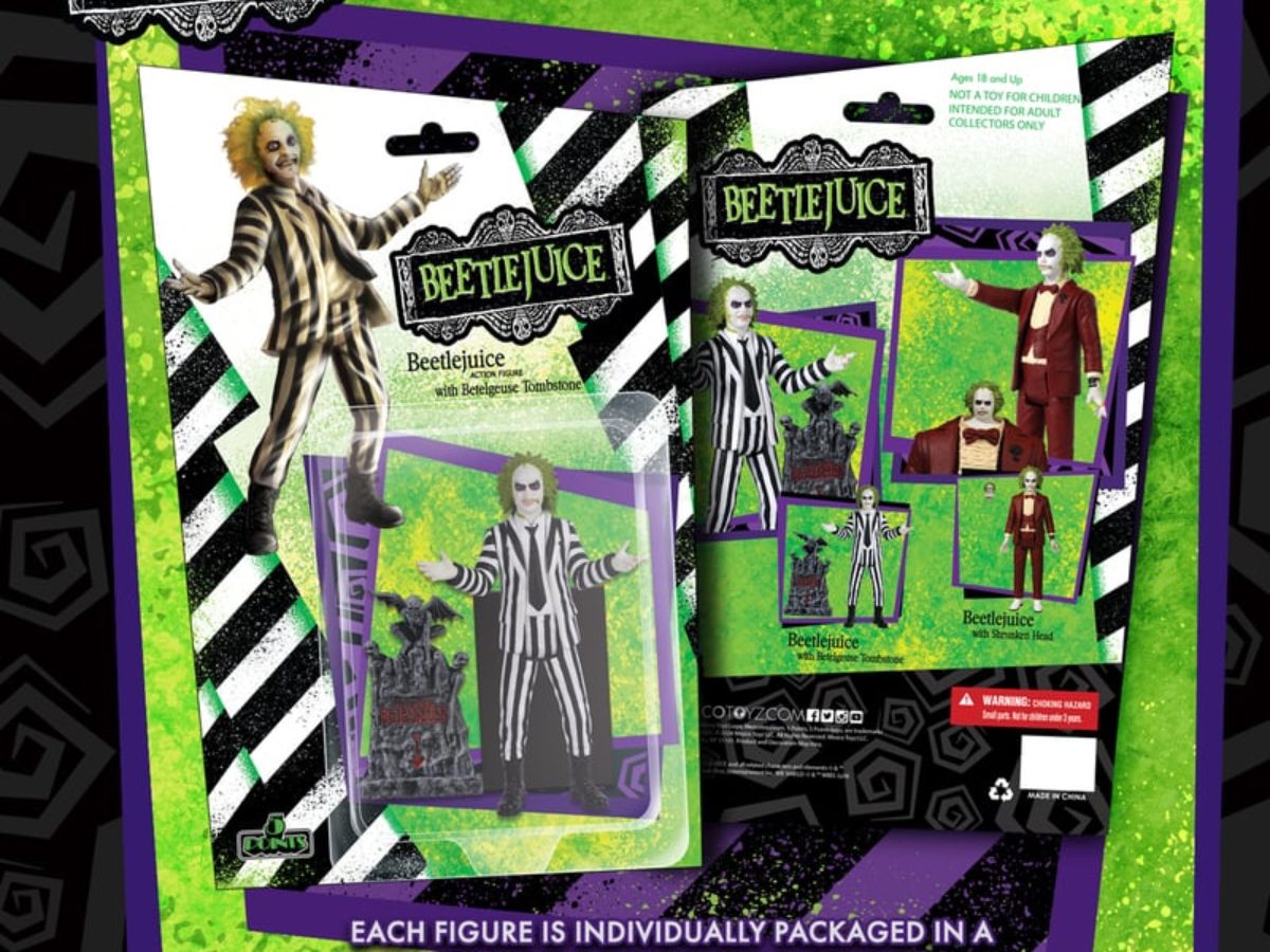 The Juice is Loose with Mezco Toyz New 5 Points Beetlejuice