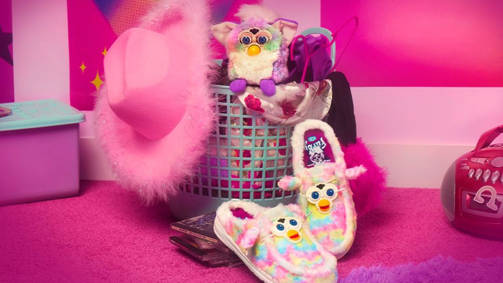 90s Nostalgia Gets Comfy with New HEYDUDE x Furby Collection