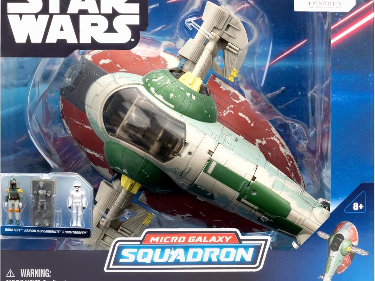 Star Wars Slave I Takes Flight with New Jazwares Micro Galaxy Ship