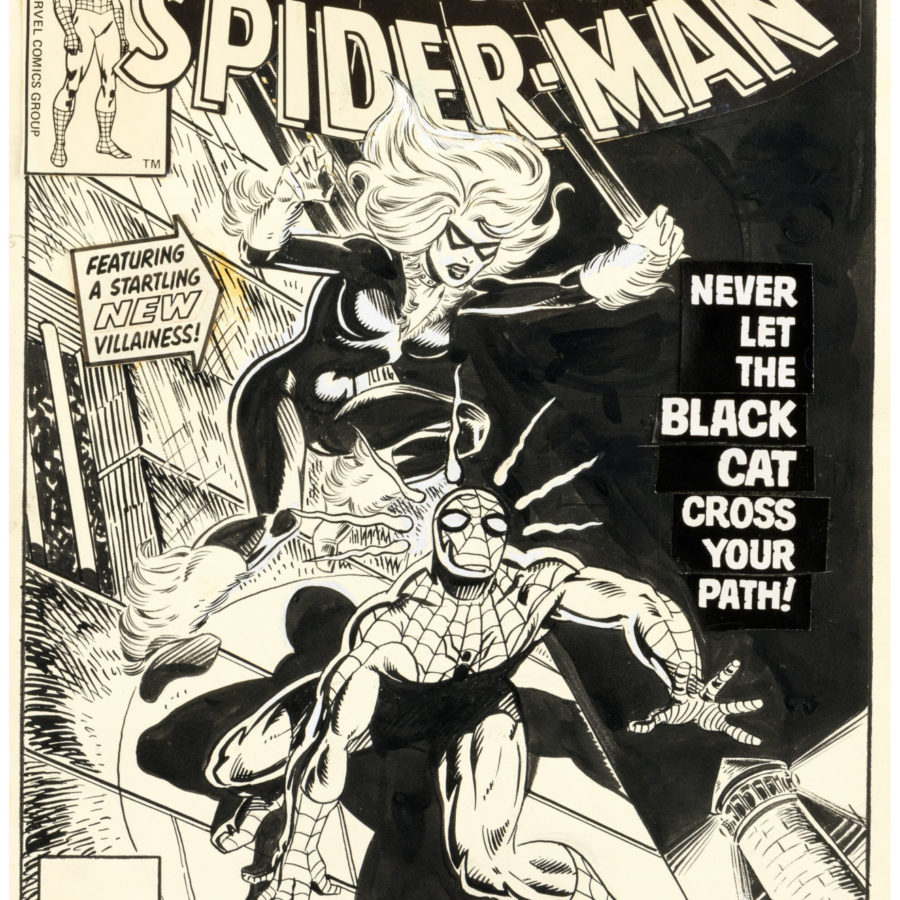 アメコミ Amazing spider man #194 初登場 Black Al Milgrom Amazing Spider-Man #194 Cover Art Sells For Over A Million