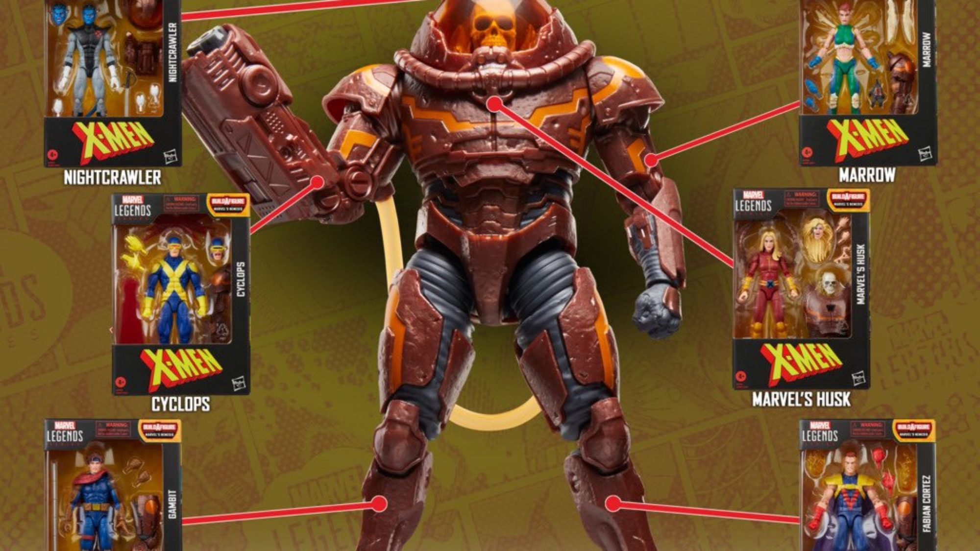 Pre-orders Arrives for Marvel Legends Nemesis Build-A-Figure Wave