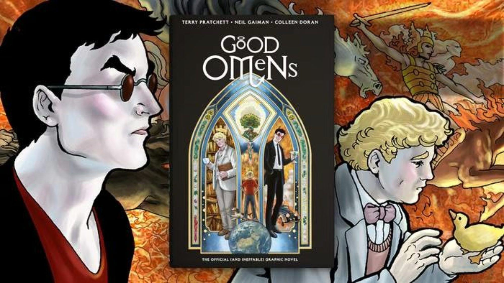 Terry Pratchett Estate Removes Neil Gaiman From Good Omens Kickstarter