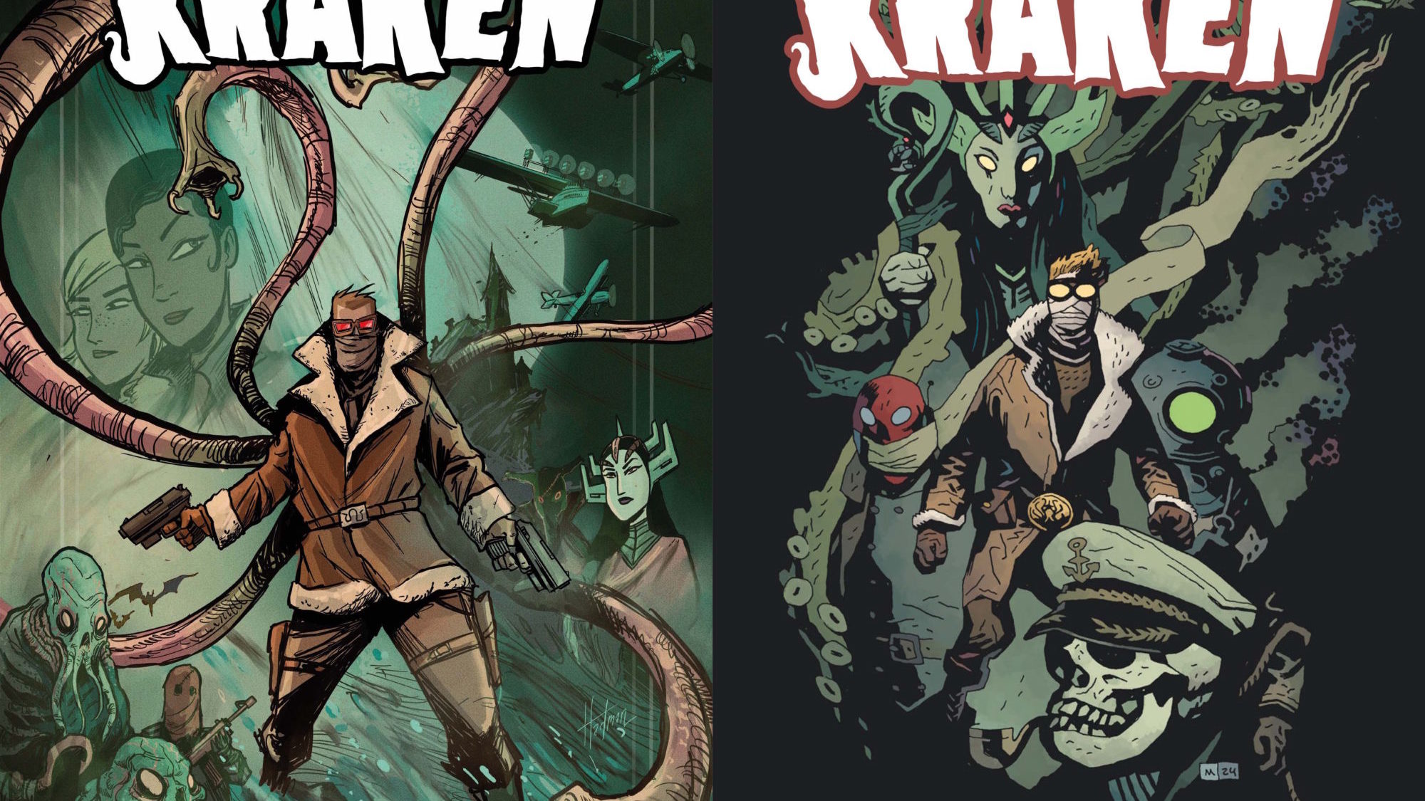 Shannon Eric Denton & David Hartman Unleash A Kraken From Titan Comics Shannon Eric Denton & David Hartman Unleash A Kraken From Titan Comics