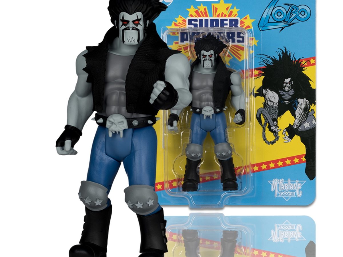 The Main Man Lobo Arrives at McFarlane Toys with DC Super Powers