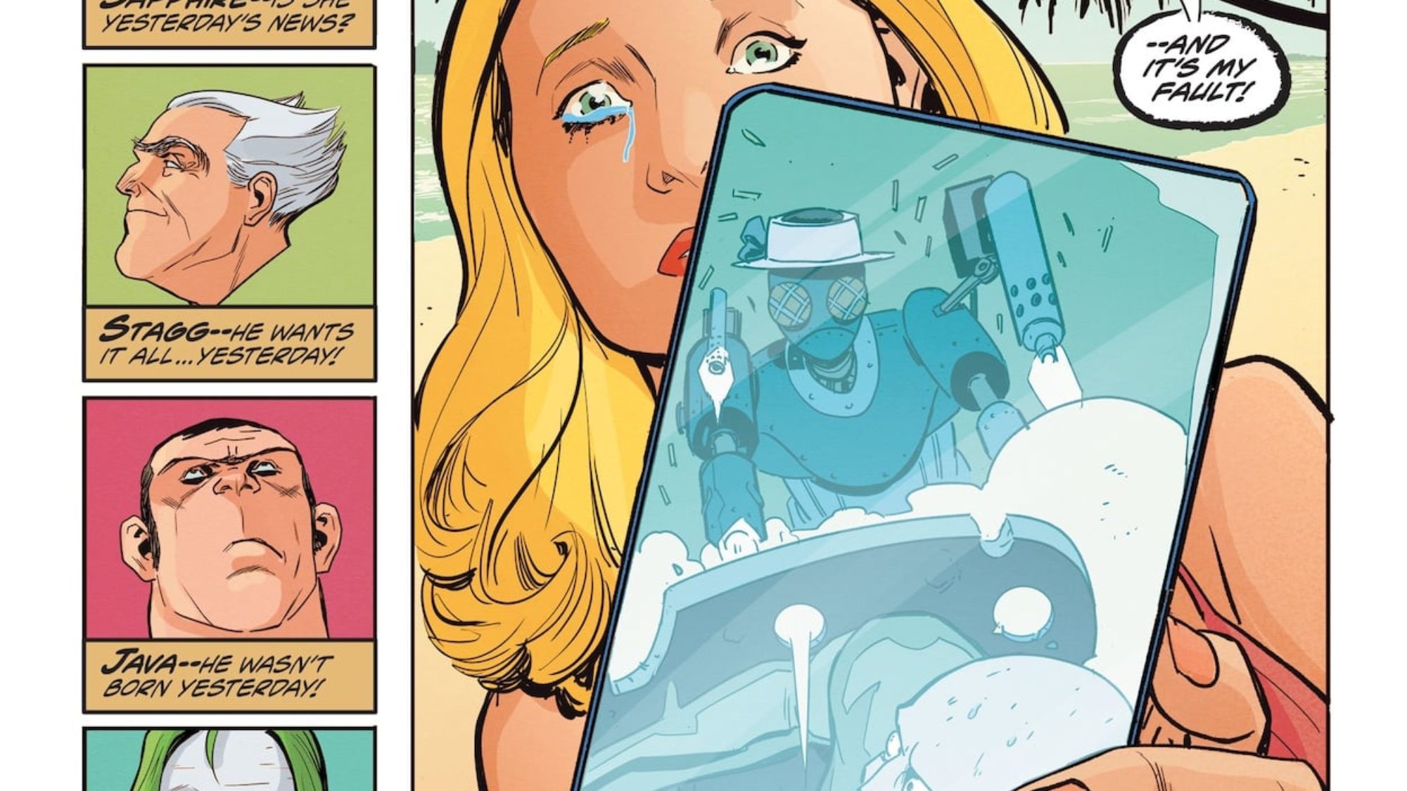 Metamorpho: The Element Man #3 Preview: Stagg’s Spotlight Scuffle Metamorpho: The Element Man #3 Preview: Stagg’s Spotlight Scuffle