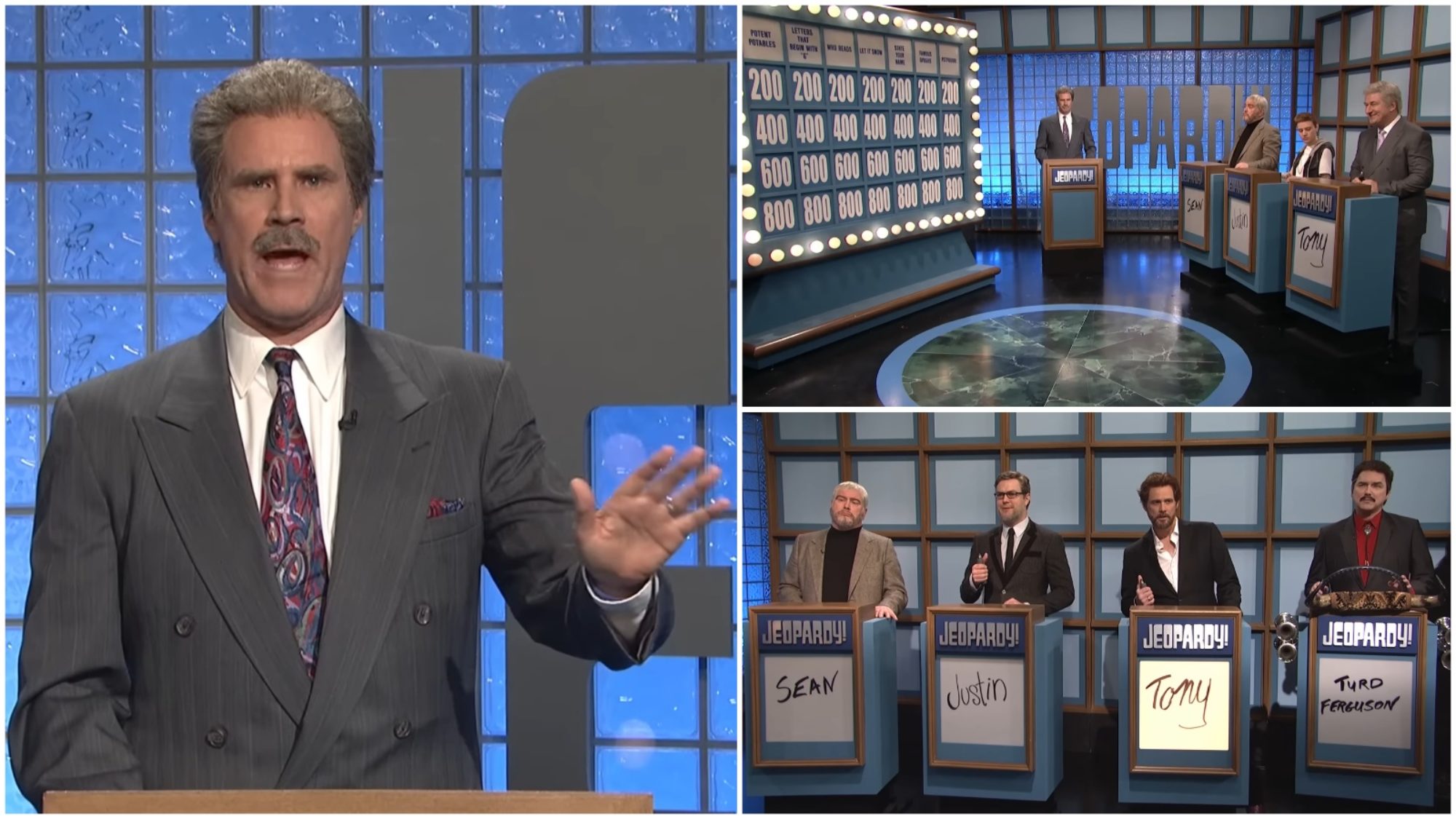 SNL 50/50 Alex Trebek vs. AllStar S40 "Celebrity Jeopardy!" Lineup
