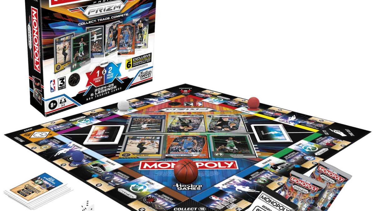 nba monopoly prizm booster box 2023-24 Panini Prizm Monopoly Blaster Box – The Awesome Card Shop main image 1
