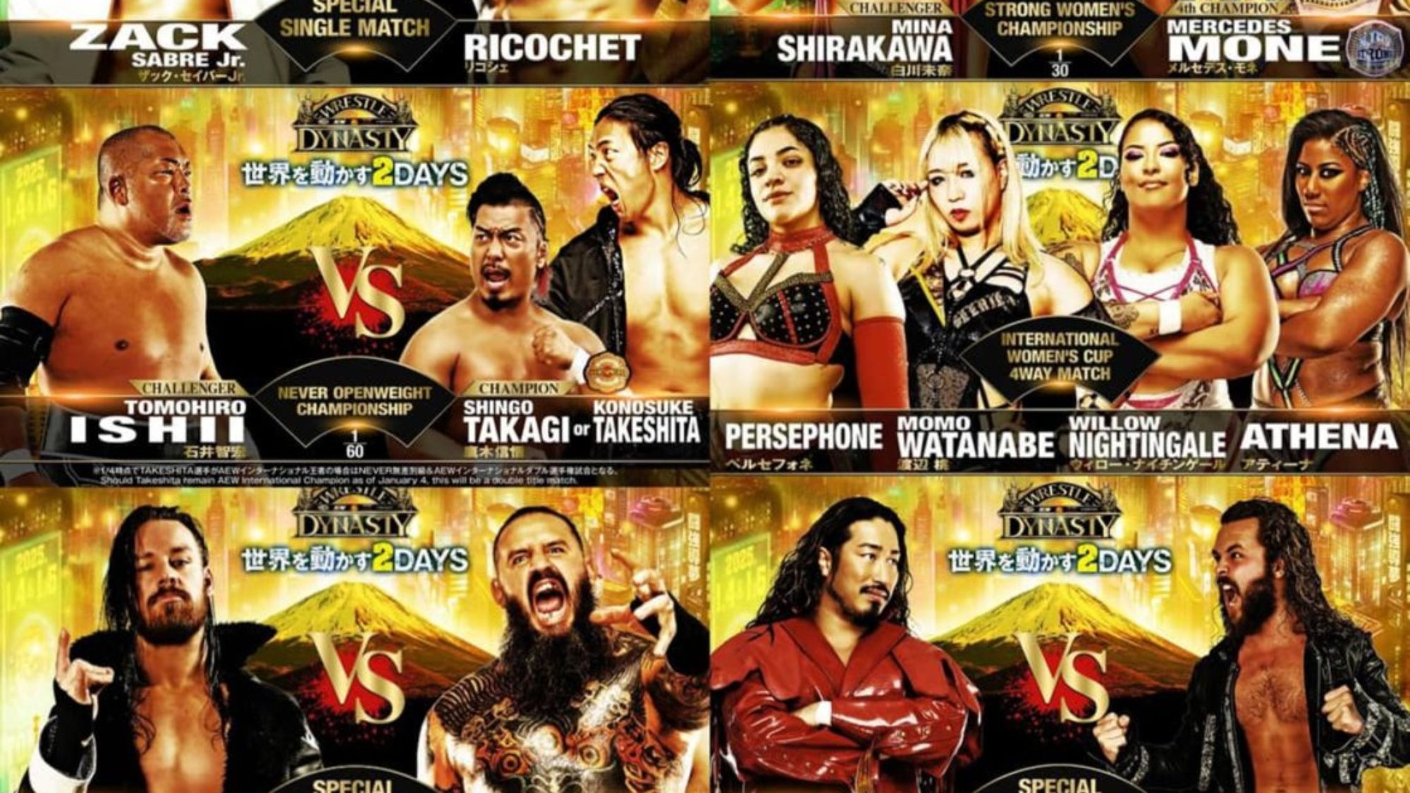 NJPW Wrestle Dynasty 2025 The Forbidden Door Swings Both Ways