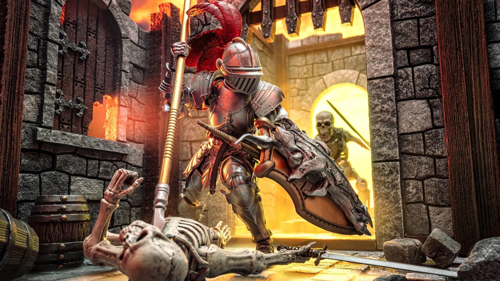 公式限定 絶版 Mythic Legions silver knight2 SIlver-Knight-LB-2-