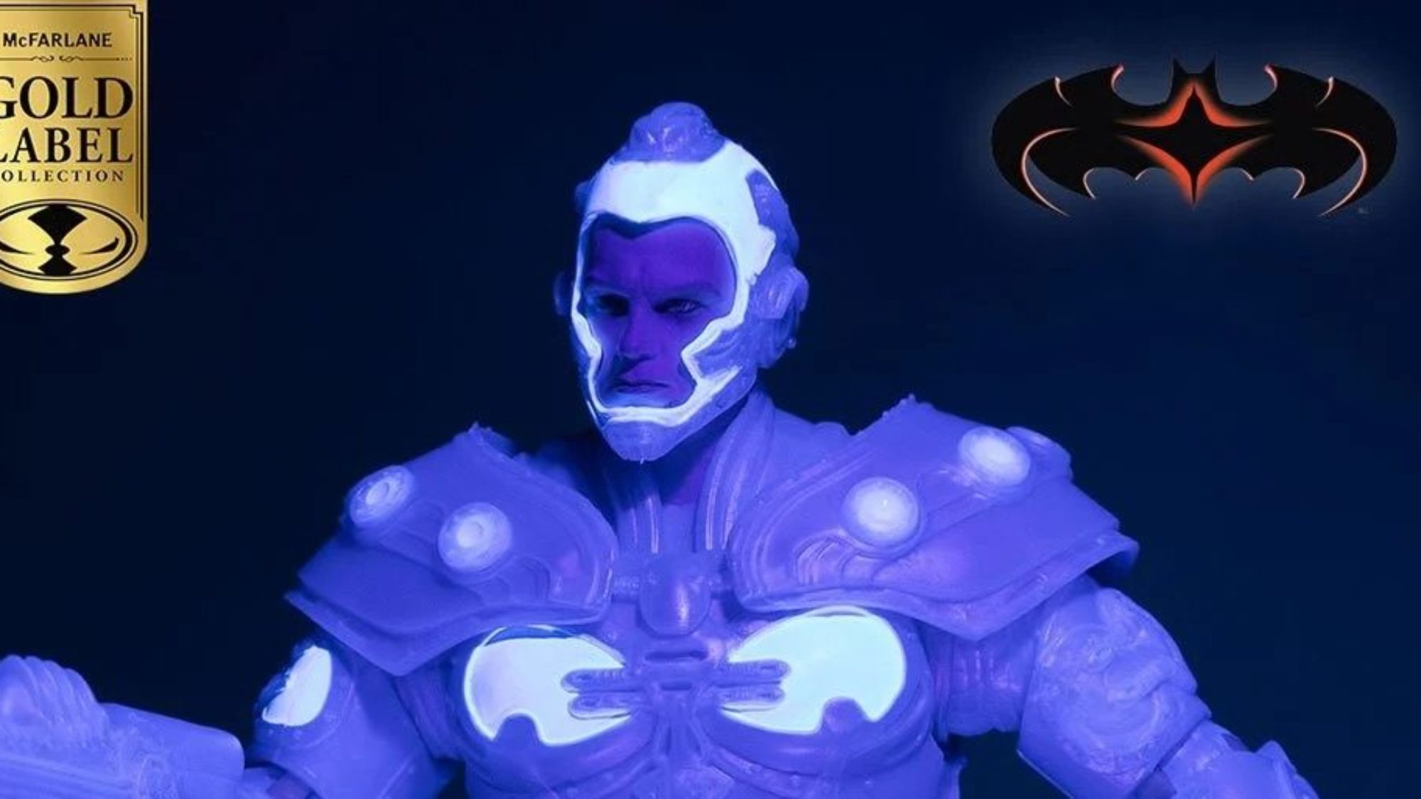 【限定】Mr. Freeze ブラックライトエディション Mr. Freeze Brings An Exclusive & Icy Black Light Figure to