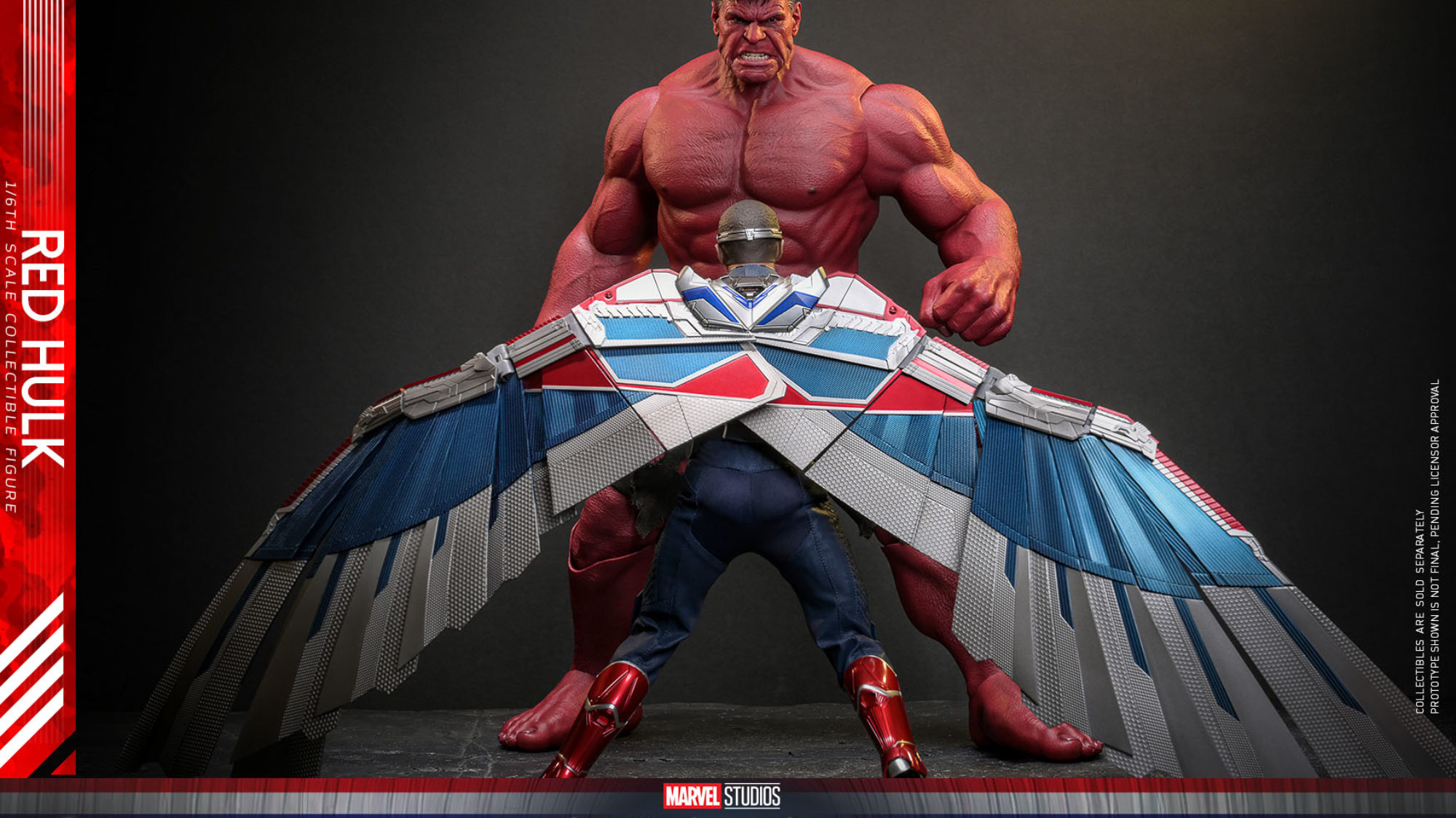 The Red Hulk Arrives with 1/6 Brave New World Figure from Hot Toys