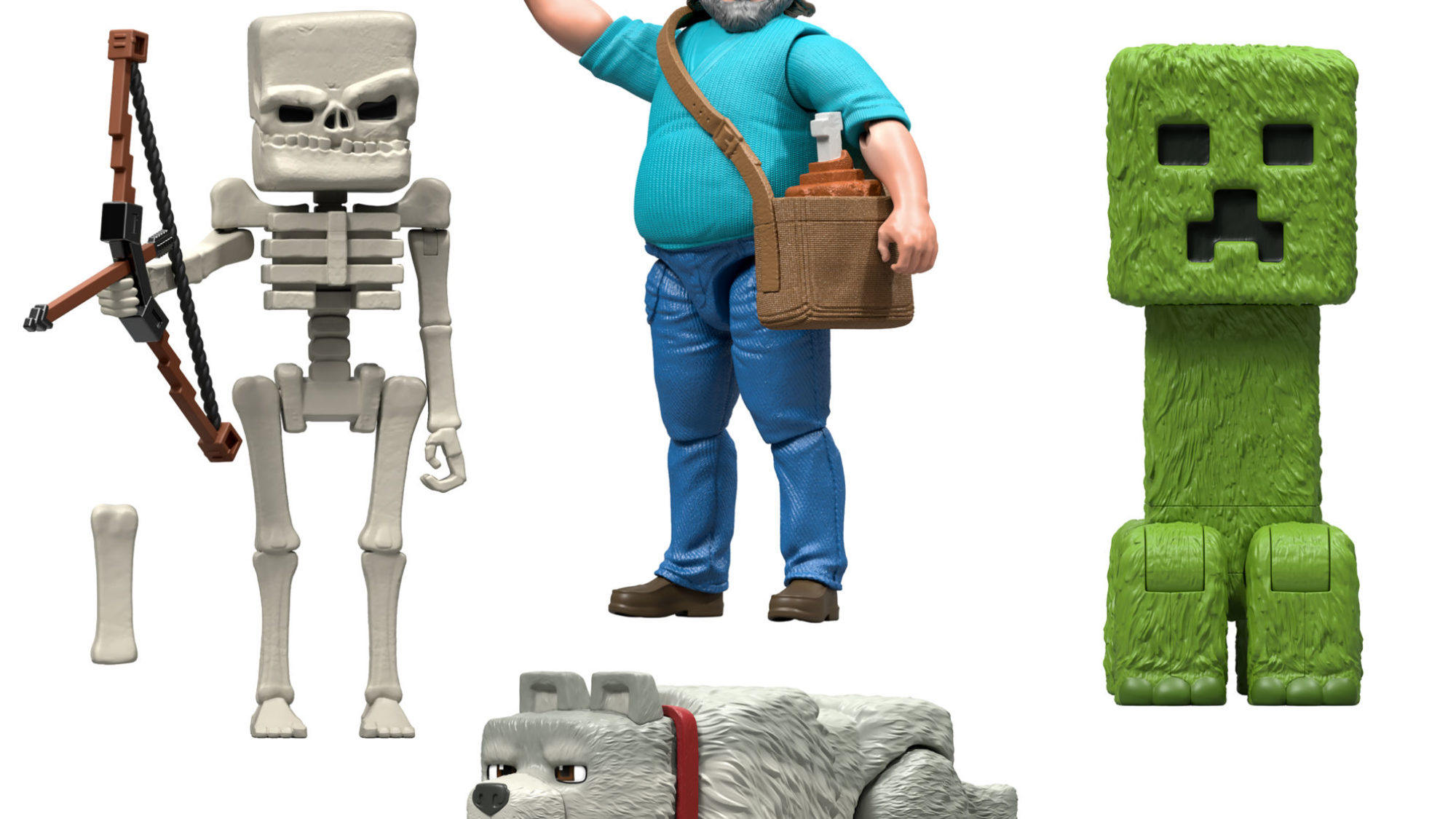 A Minecraft Movie Comes to Mattel with Some New Collectibles
