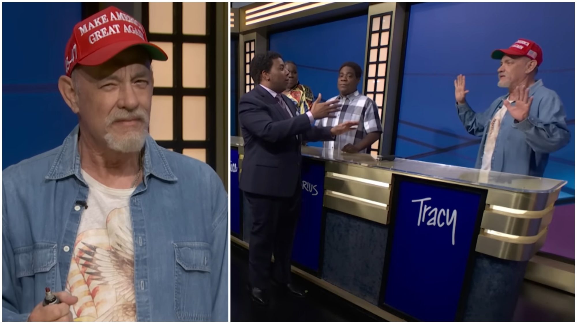 SNL, Tom Hanks Triggered MAGA Meltdown with "Black Jeopardy!" Sketch