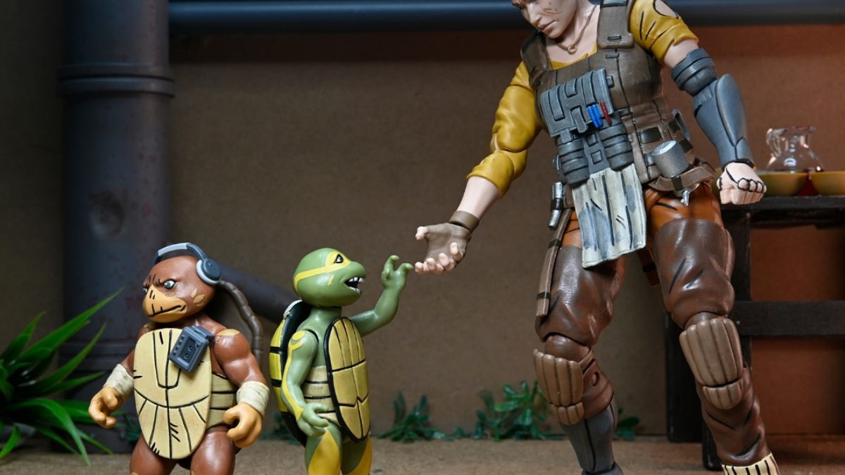 NECA】新品 正規品 TMNT LOST YEARS グラミー・エイプリル Teenage