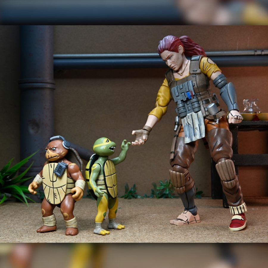 【NECA】新品 正規品 TMNT LOST YEARS グラミー・エイプリル Teenage Mutant Ninja Turtles (The Last Ronin - The Lost