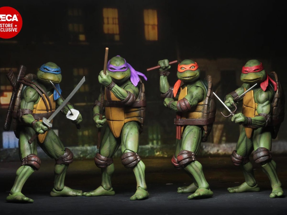 NECA Store Exclusive Teenage Mutant Ninja Turtles 4-Pack