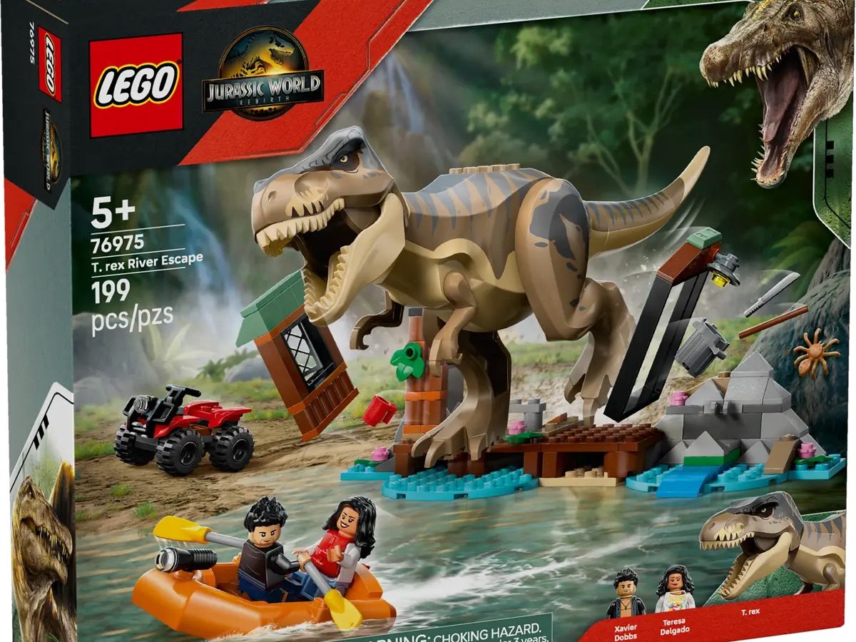 Escape the T-Rex with LEGO's New Jurassic World Rebirth Set