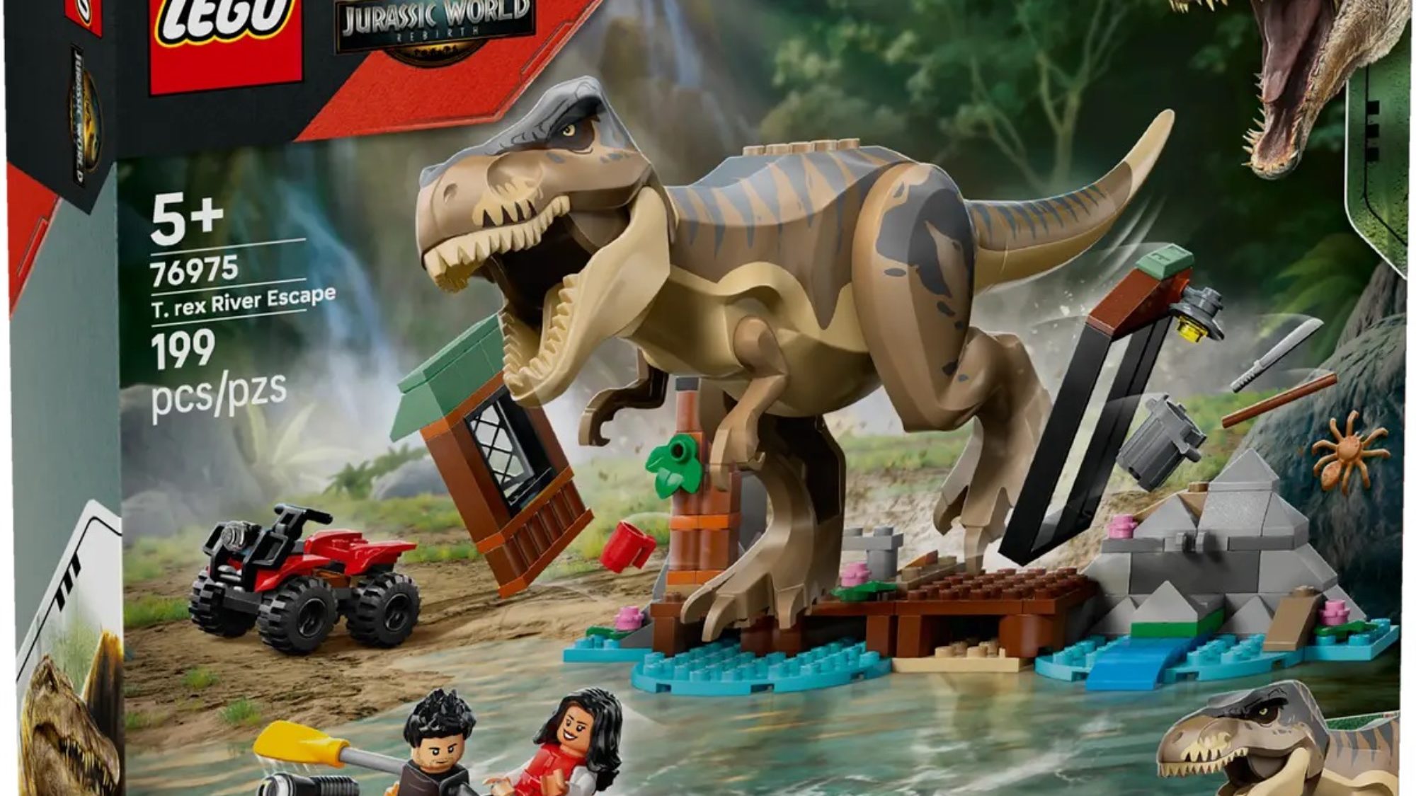 Escape the T-Rex with LEGO's New Jurassic World Rebirth Set Escape the T-Rex with LEGO's New Jurassic World Rebirth Set