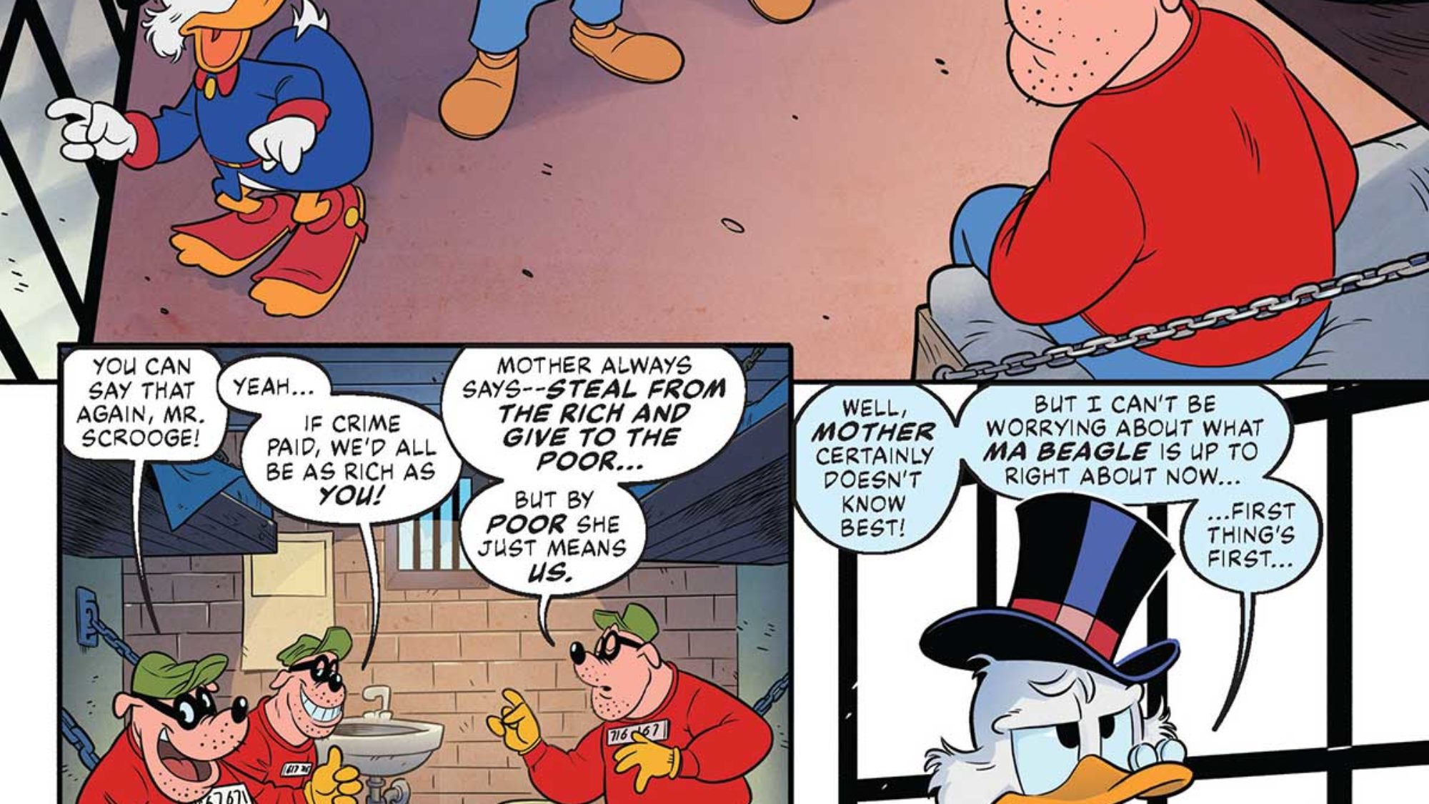 Ducktales #3 Preview: Scrooge's Jailbreak Adventures