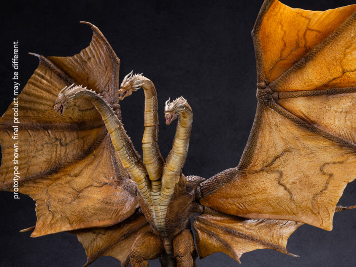 Hiya Toys Debuts King Ghidorah 2.0 Figure from King of the Monsters