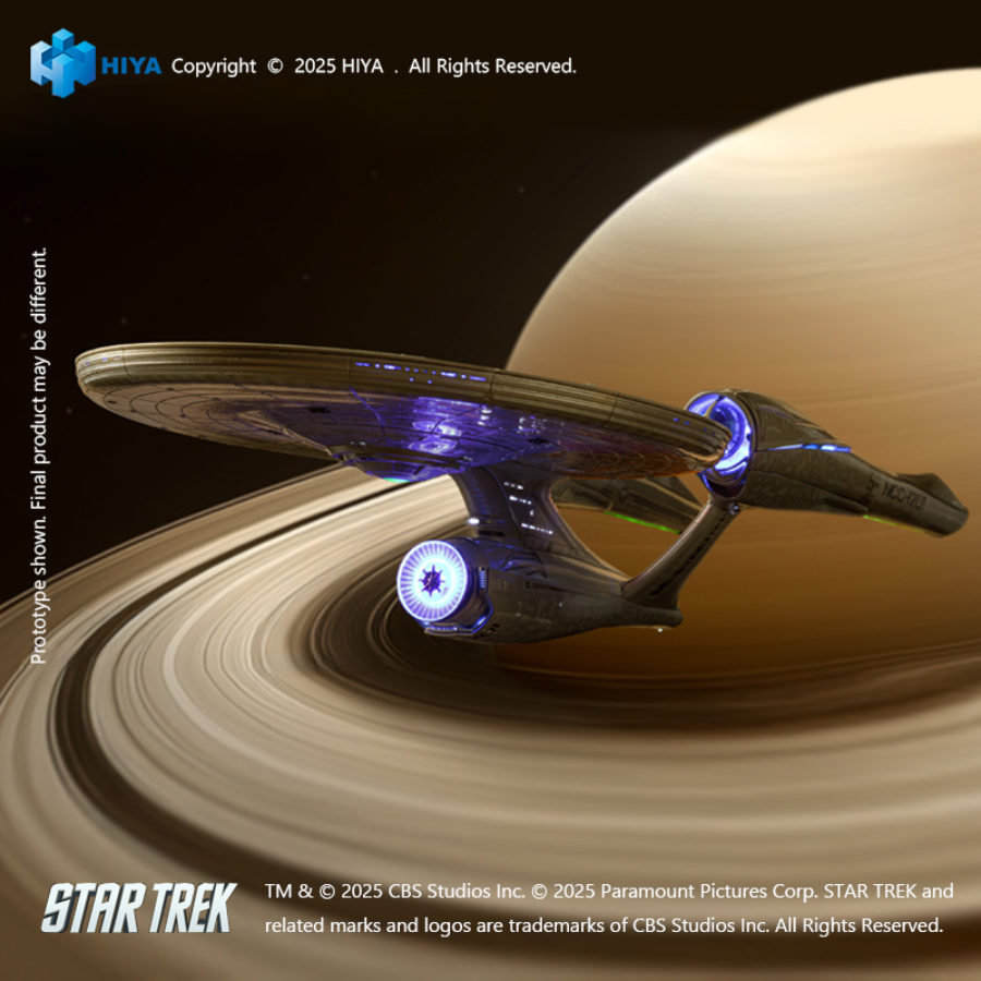 Hiya Toys Takes Flight with Star Trek (2009) USS Enterprise